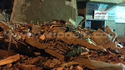 بالأسماء.. وفاة شخص وإصابة 4 آخرين في انهيار منزل الإسماعيلية