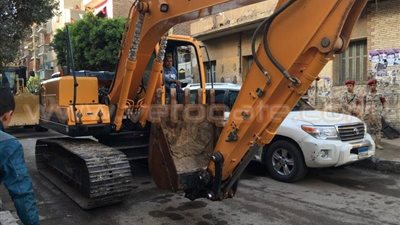 بالصور.. الحماية المدنية تدعم فرق الإنقاذ لرفع أنقاض منزلي الإسماعيلية