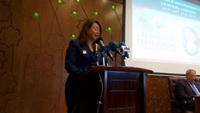 غادة والي: مصر تنفق ١٢ مليون على جمعيات تدريب الشباب (صور)