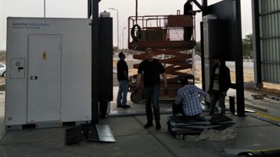 مطار القاهرة ينتهي من تركيب أجهزة بوابات كشف المفرقعات