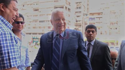 مرتضى منصور يصل مجلس الدولة لحضور جلسة «الوصاية على الزمالك»