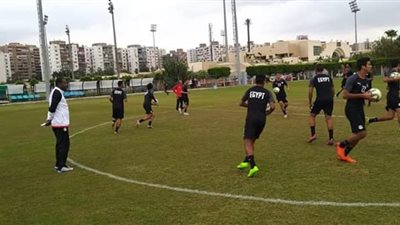 منتخب الشباب يواصل استعداداته لودية الشمس (صور)