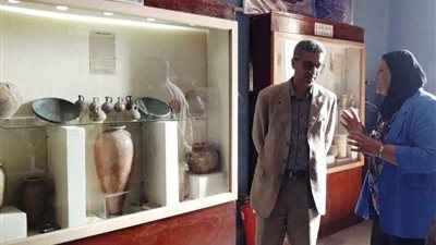 أبرزها 4 شواهد قبور عائدة من إسرائيل.. سيناريو عرض الآثار بمتحف الإسماعيلية