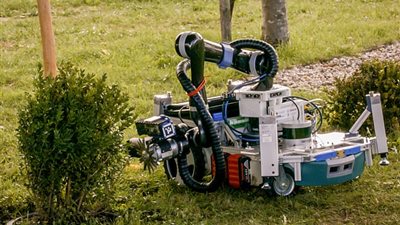 روبوت جديد لتقليم شجيرات الحدائق والمنازل (فيديو وصور)