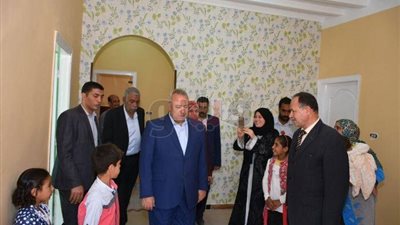 تسليم 20 منزلا لأهالي «أبو كبير» بعد إعادة إعمارها (صور)