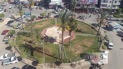 بالصور.. مدينة دسوق تقترب من تطوير الميدان الإبراهيمى