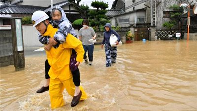 ارتفاع عدد ضحايا الأمطار شرق اليابان إلى 8 قتلى و4 مفقودين