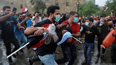 ارتفاع عدد ضحايا الاحتجاجات في العراق إلى 40 قتيلا و2000 مصاب