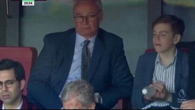 «رانييري» يقترب من تدريب أرسنال بعد ظهوره بمدرجات مباراة وست هام