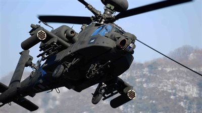 الأباتشي تصفي 5 إرهابيين بجبل الحلال في وسط سيناء