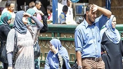 «الحر يعود».. الأرصاد: ارتفاع شديد بدرجات الحرارة من السبت وحتى الإثنين.. وانخفاض 5 درجات الثلاثاء واحتمال سقوط أمطار.. و«الناظر» يقدم 8 نصائح لتفادي آثار الموجة