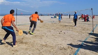 الأقصر تحصل على المركز الثاني على الجمهورية في الألعاب الشاطئية