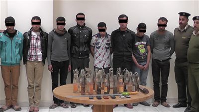 اشتباكات بالأسلحة البيضاء والمولوتوف بسبب إصابة عامل بطلق نارى فى 