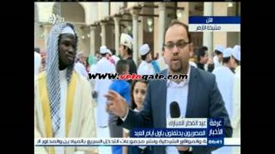 بالفيديو.. المواطنون يحتفلون بعيد الفطر في «الأزهر الشريف»