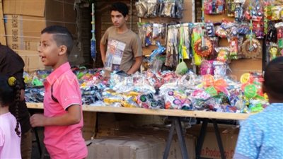 بالصور.. أطفال الغردقة يحتفلون بعيد الفطر