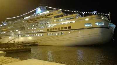 ميناء بورسعيد يستقبل 746 سائحا