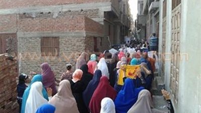 مسيرة لعناصر الإرهابية عقب صلاة العيد بدمياط