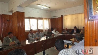 بالصور.. رئيس مدينة الرياض بكفر الشيخ يترأس اللقاء الجماهيري