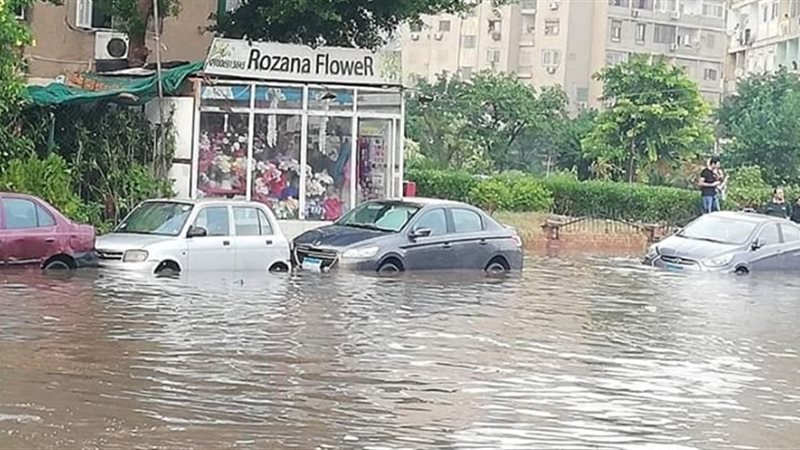 سقوط مياة الامطار