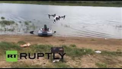 بالفيديو.. طائرة بدون طيار أفضل صديق لإعداد حفل شواء