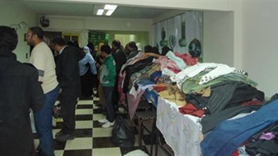 أورمان المنوفية تنظم معرضًا خيريًا لتوزيع الملابس بالمجان