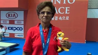 بعد حصولها على فضية العالم للكبار.. سهير العطار: أعيش الطفولة في سن الـ70