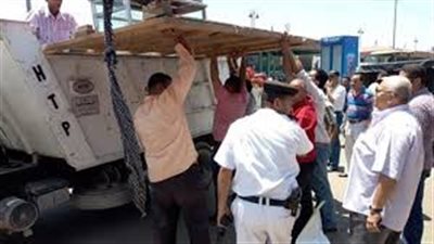 ضبط 25 متهما ورفع 187 مخالفة إشغال بالمنطقة الأثرية في الهرم