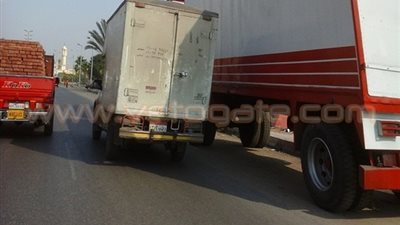 منع سير النقل الثقيل على طريق اسكندرية الصحراوي وتوجيه السيارات لطريق الخدمة