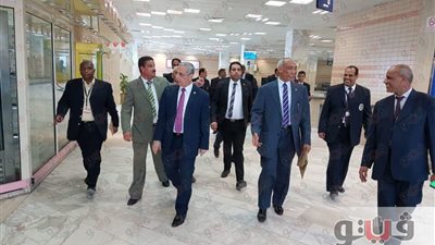 بالصور.. رئيس مصلحة الجمارك يتفقد سير العمل بمطار أسوان