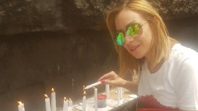 ريم البارودي تنشر صور جديدة من لبنان