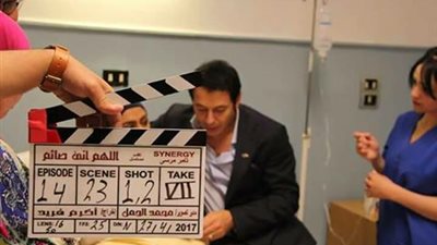 مصطفى شعبان داخل المستشفى في كواليس «اللهم إني صائم»