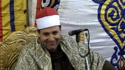 «هنداوي»: سعيد بتلاوتي القرآن في حضور السيسي للعام الثاني