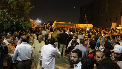 النيابة تنتقل لإجراء المعاينة لحادث كنيسة الوراق