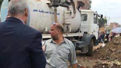 تعطيل الدراسة بمدرسة في بنها بسبب ماسورة مياه