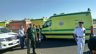 إصابة 11 شخصا في حوادث سير متفرقة بالبحر الأحمر