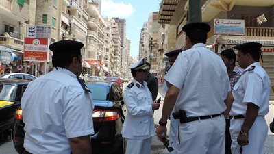 تعزيزات أمنية مشددة بثاني أيام عيد الفطر المبارك في الإسكندرية