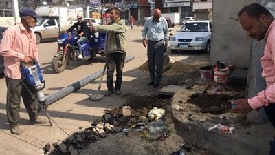 رفع 395 طن قمامة من حي شرق المنصورة