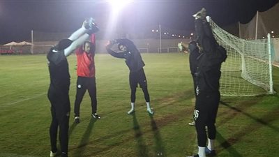 مران قوي للمنتخب الأوليمبي بالسخنة وانضمام كريم العراقي (صور)