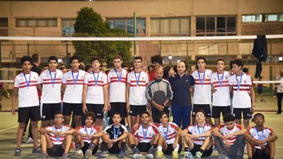 طائرة الصيد تتوج ببطولة منطقة 15 سنة بفوز مثير على الزمالك (صور)