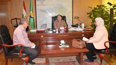 مقر جديد لمرفق الإسعاف وتوسعة المستشفى العام في الفيوم