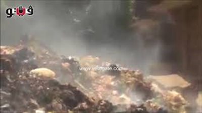 تلال القمامة تهدد حياة المواطنين بالخصوص في القليوبية (فيديو)