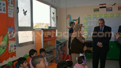 بالصور.. وزير التعليم يفتتح مدرستين جديدتين بمحافظة الفيوم