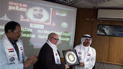 «حقوق عين شمس» تحتفل بمرور مائة عام على ميلاد الشيخ زايد