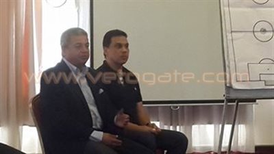 بالصور.. وزير الرياضة يحفز لاعبي المنتخب الأوليمبي