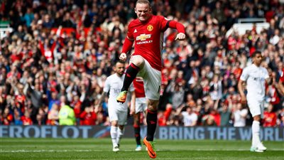 واين روني يسجل أهدافا في 150 مباراة بالدوري الإنجليزي