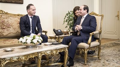 السيسي يبحث تعزيز العلاقات الثنائية مع وزير خارجية ألمانيا