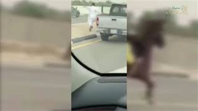 شاهد ماذا فعل رجل مع حصانه بعد أن أسقطه (فيديو)