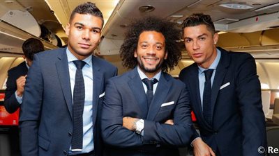 ريـال مدريد يطير إلى ألمانيا لمواجهة بايرن ميونيخ بأبطال أوروبا (صور)