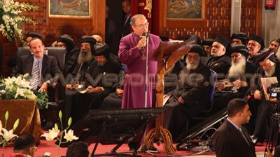 وصول رؤساء الكنائس إلى احتفالية «مجلس مصر»