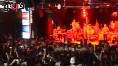 بالفيديو.. «بلاك تيما» يغني «عملنا ثورة.. وثورة مضادة» بساقية الصاوي